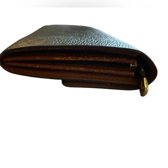 Authentic Louis Vuitton Long Brown Monogram Sarah Wallet